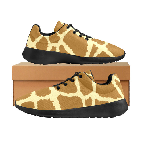 Giraffe Print Women's Athletic Shoes (Model 0200)