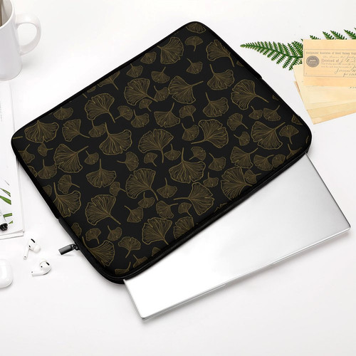 Gingko Leaf Inverted Laptop Sleeve (Multiple Sizes)
