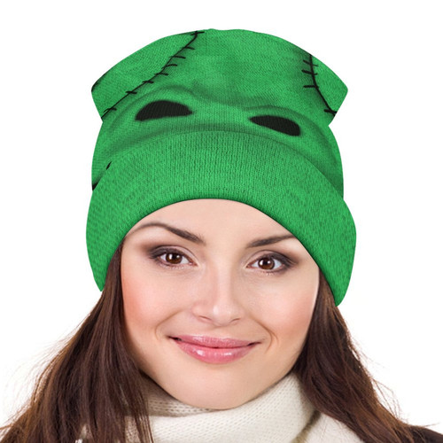 Oogie Boogie All Over Print Knit Beanie
