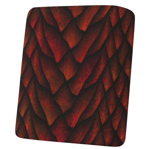 Red Dragon Scales Sofa Cushion Cover (25x27.5x8 inch) 