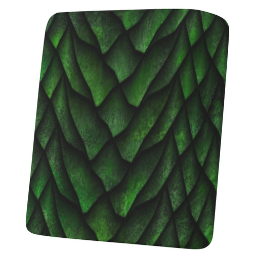 Green Dragon Scales Sofa Cushion Cover (25x27.5x8 inch) 