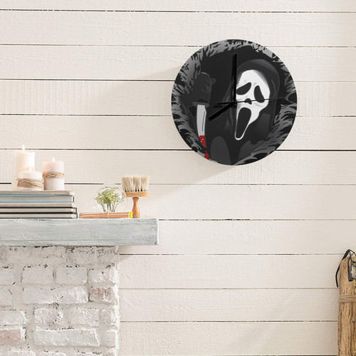 Scary Movie MDF Wall Clock