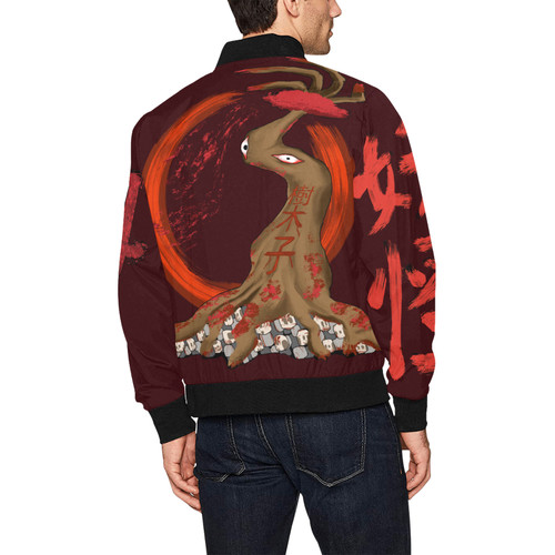 Jubokko All Over Print Bomber Jacket for Men (Model H31) 