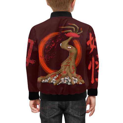 Jubokko Kids' Bomber Jacket with Pockets (Model H40)