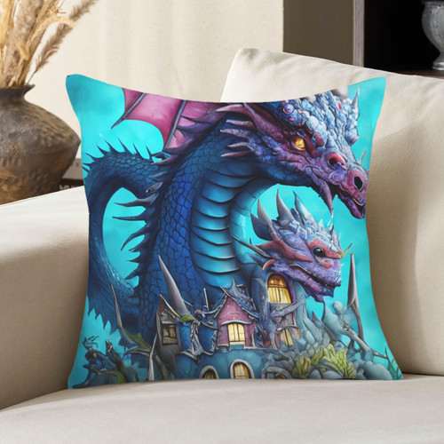Dragon House Envelope Pillow Case (Two-Sided Print)