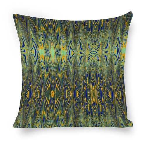 Splatter Art Linen Pillow Case 18x18 inch (Two-Side Printing) (Single Pack)