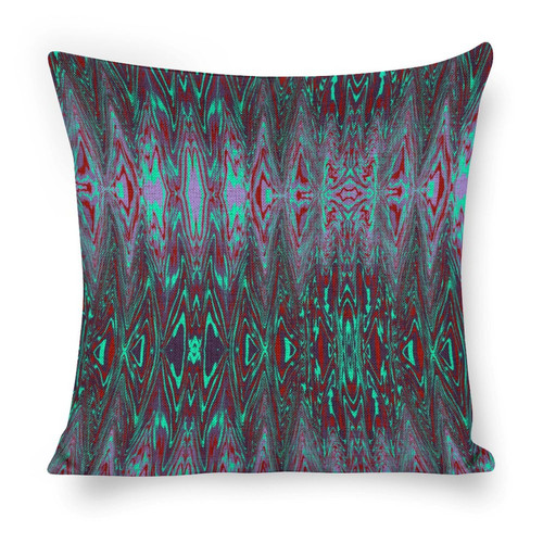 Splatter Art 2 Linen Pillow Case 18x18 inch (Two-Side Printing) (Single Pack)