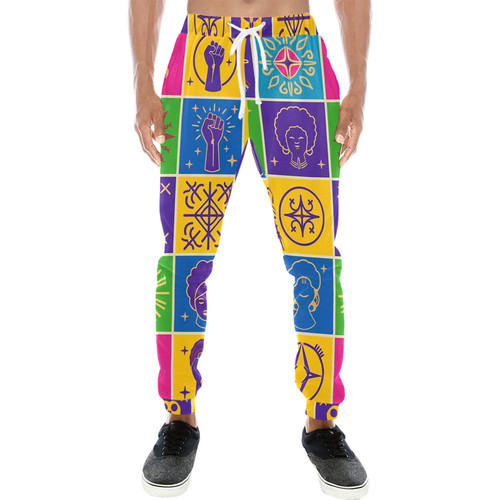 Black Legacy Unisex Casual Sweatpants (Model L11)