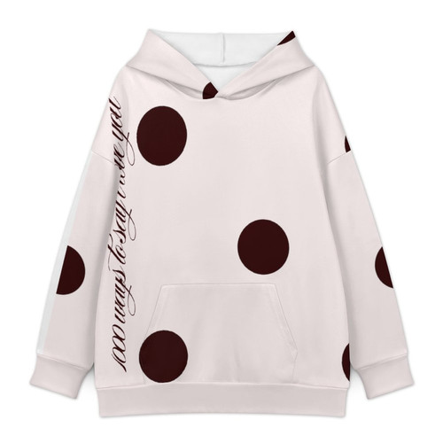 100 Ways To Say I Love You Women's Drop-Shoulder Hoodie