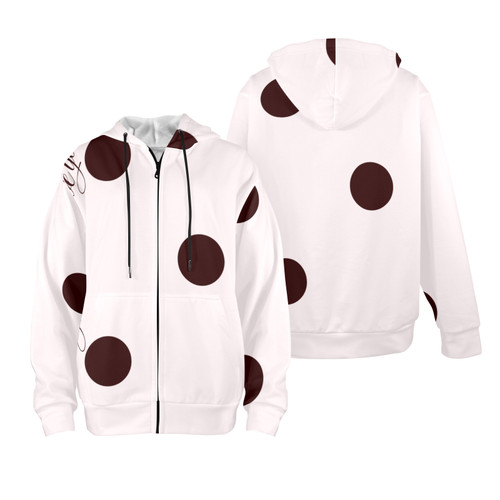 1000 Ways To Say I Love You Women's Fleece Full-Zip Hoodie (Model H60)