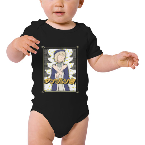 Dungeon Meshi Falin Human Baby Short Sleeve One Piece (Front Printing)