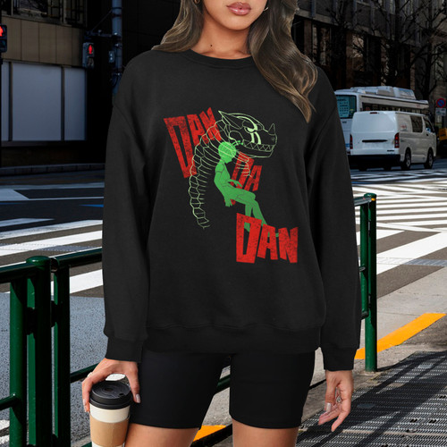 Dandadan Kaiju Within Unisex Fleece Sweatshirt (Front Printing)