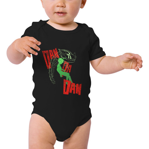 Dandadan Kaiju Within Baby Short Sleeve One Piece (Front Printing)