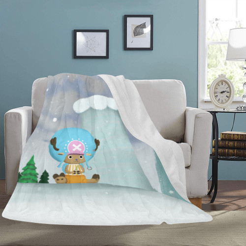 One Piece Chopper's Quiet Time on Drum Island Ultra-Soft Micro Fleece Blanket