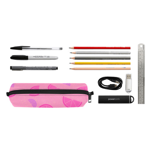 Pink Sparkling Lemonade Pencil Pouch/Small (Model 1681)