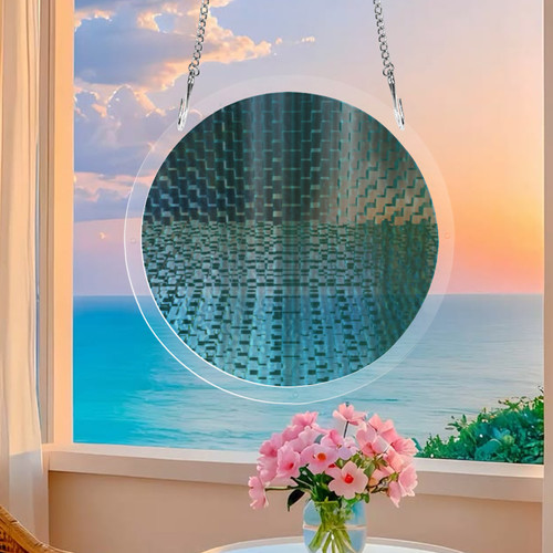 Kap Geo Round Acrylic Jigsaw Puzzle Ornament 20.8cm