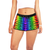 Rainbow Tiger  Women's All Over Print Relaxed Shorts (Model L19)
