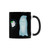 Coffee Cup Ghost Black Morphing Mug