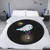 Ghost Lantern Circular Ultra-Soft Micro Fleece Blanket