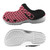 Red Cubes  Fleece Lined Foam Clogs for Adults