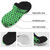 Green Cubes  Fleece Lined Foam Clogs for Adults