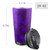 Purple Marble  20oz Mobile Tumbler with Lid (Black Lock)