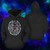 Holographic Waveform All Over Print Hoodie for Men (USA Size) (Model H13)