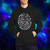 Holographic Waveform All Over Print Hoodie for Men (USA Size) (Model H13)