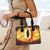 Eye of Sauron  Boston Handbag-Black Handle (Model 1746)