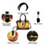 Eye of Sauron  Boston Handbag-Black Handle (Model 1746)