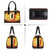 Eye of Sauron  Boston Handbag-Black Handle (Model 1746)