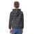 Abstract Floral Black All Over Print Children's Hoodie