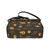 Halloween Pattern Orange Waterproof Canvas Bag-Black (All Over Print) (Model 1641)