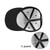 Flow Lines All Over Print Snapback Hat