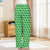 Green Cubes Women's Flannel Pajama Trousers