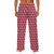 Red Cubes Men's Flannel Pajama Trousers