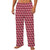 Red Cubes Men's Flannel Pajama Trousers
