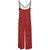 Red Triangle Vortex Suspender Jumpsuit