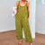 Yellow Triangle Vortex Suspender Jumpsuit