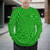 Green Triangle Vortex Kids' Pullover Sweater