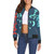Bake-Kujira All Over Print Bomber Jacket for Women (Model H19) 