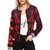 Jubokko All Over Print Bomber Jacket for Women (Model H21)