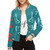 Tsurara Onna All Over Print Bomber Jacket for Women (Model H21)