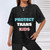 Protect Trans Kids Washed Drop Shoulder T-Shirt 