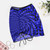 Blue Triangle Vortex Beach Skirt