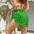 Green Triangle Vortex Beach Wrap