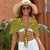 Yellow Triangle Vortex Beach Wrap