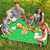 Lemon Lime Zipper Picnic Mat
