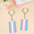 Trans Acrylic Keychain