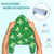 Halftone Clover Arrowhead Kickboard